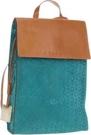 Celine Pre-owned Canvas celine-bags - Dames - Vintage Rugzakken - Blauw - ONE Size - Vintage