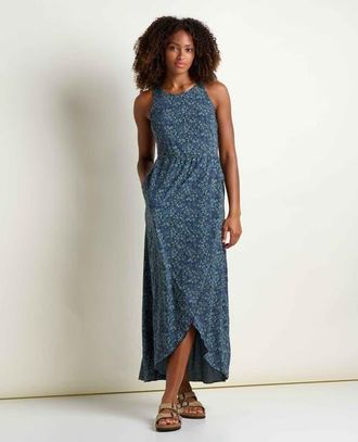 Toad & Co Sunkissed Maxi Dress in Ink Print at Nordstrom, Size X-Small
