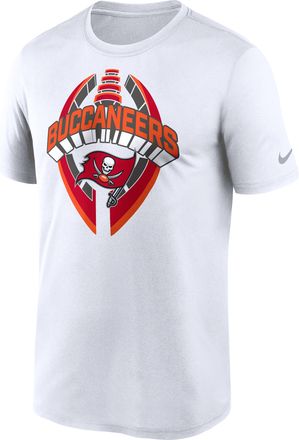 Nike Tampa Bay Buccaneers Legend Icon Mens Nike Mens Dri-FIT NFL T-Shirt in White | NKGK10A8B-NCF