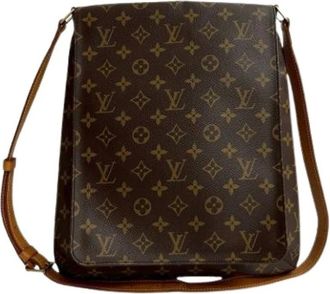 Louis Vuitton Pre-owned Cross Body Bags, female, Brown, Size: ONE SIZE Pre-owned Plastic Cross Body Bag