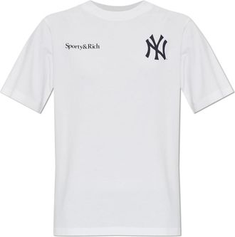 Sporty & Rich unisex, Top, Bianco, XS, new