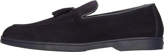 Doucal's Suede Moccasins - Heren - Loafers - Blauw - 41 EU - Leer - Schoenen