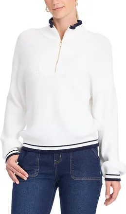 Draper James Quarterzip Sweater