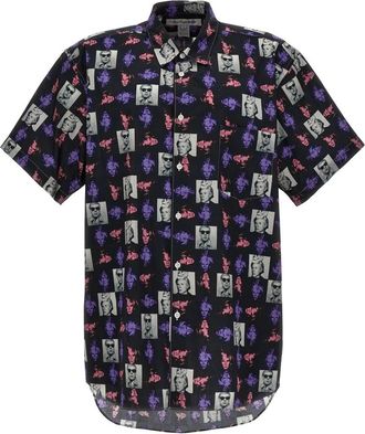 Comme Des Gar&ccedil;ons Multicolor Andy Warhol Shirt