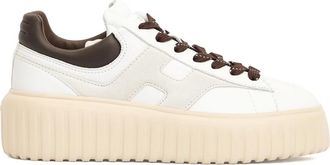 Hogan Witte Sneakers met Memory Foam Binnenzool - Dames - Sneakers - Wit - 36 EU - Leer - Schoenen