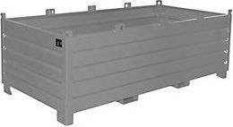 Bauer Recipiente Colector Capacidad 2,0 M&sup3; Gris Rat&oacute;n