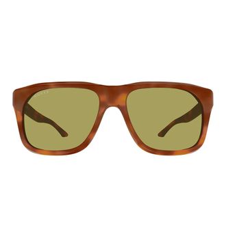 Gucci Sunglasses Gg2077 S 005 Brown/Green Men