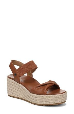 Vionic Darla Espadrille Platform Slide Sandal in Tan at Nordstrom, Size 7.5