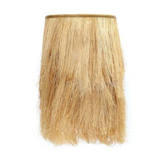 Bazar Bizar Aplique de hierba en marr&oacute;n 20x17x35cm