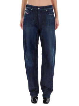 Diesel Denim Regular Mid Rise Jeans