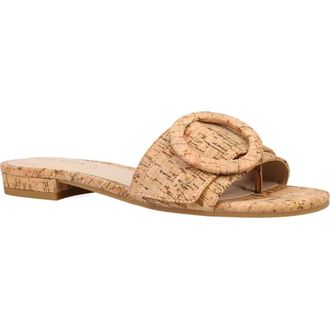 Pelle Moda Bianka Slide Sandal in Natural at Nordstrom, Size 5.5