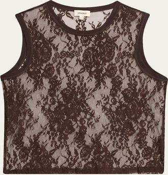 L'agence Brax Lace Muscle Tee