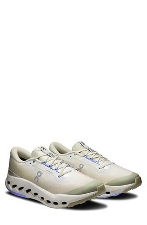 On Cloudsurfer Trail 2 Waterproof Trail Running Shoe in Ghost/Chalk at Nordstrom, Size 10.5