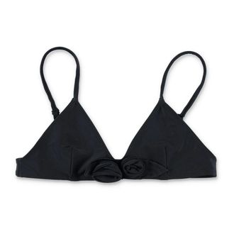 Coperni Bikinis, female, Black, Size: M Flower Bikini Set