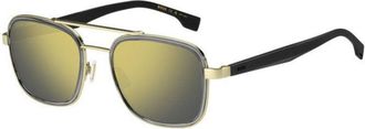 BOSS Boss 1486/S 2F7/WM Mens Sunglasses Gold Size 54