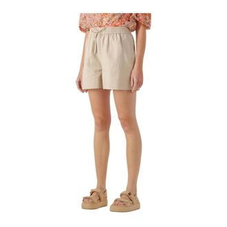 Object Object, Dames, Korte broeken, Beige, Maat: L