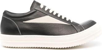 Rick Owens Vintage panelled sneakers - men - Rubber/Calf Leather/Calf Leather - 40 - Black