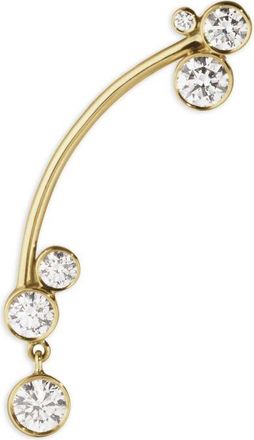 Sophie Bille Brahe 18kt Yellow Gold Stella Diamond Earring - Womens - Diamond/18kt Yellow Gold