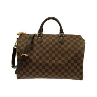 Louis Vuitton Tweedehands Canvas Louis Vuitton tassen - Dames - Pre-owned - Bruin - Maat: ONE Size