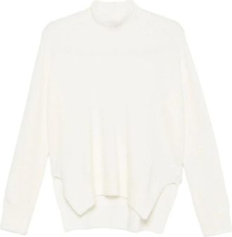 MRZ Jersey de cuello alto - Knitwear - Mujer - Blanco - M
