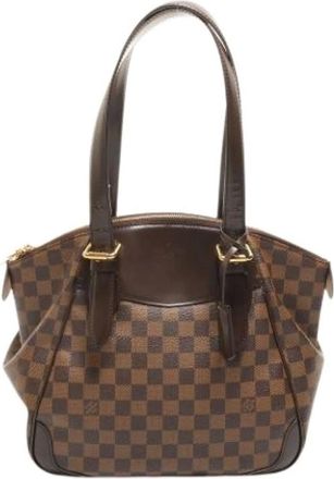 Louis Vuitton Pre-owned Shoulder Bags, female, Brown, Size: ONE SIZE Pre-owned Vintage Shoulder Bag