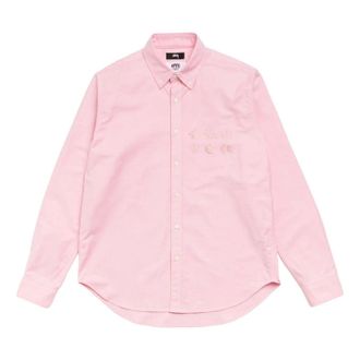 St&uuml;ssy x Junya Button Down Shirt Pink WRB901100_PINK