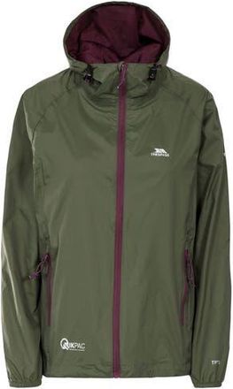Trespass Qikpac Packaway Waterproof Jacket in Moss at Nordstrom, Size Xx-Small