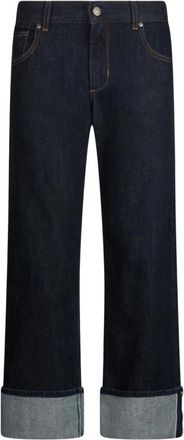 Liu Jo Blauwe Jeans voor Vrouwen Aw 25 - Dames - Regular Fit Jeans - Blauw - W30 - Katoen - Jeans