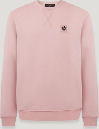 Belstaff Sweatshirt Mens Cotton Fleece Wood Rose Size 3XL