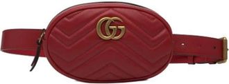 Gucci Pre-owned Cuoio borse-gucci - - Pre-owned - Donna - Rosso - ONE SIZE