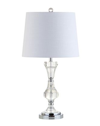Jonathan Y Designs Jonathan Y Riley 25In Crystal Led Table Lamp