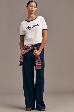 Joe's The Mia High-Rise Wide-Leg Jeans