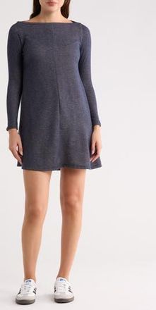 Go Couture Long Sleeve Sweater Dress in Navy at Nordstrom Rack, Size X-Large