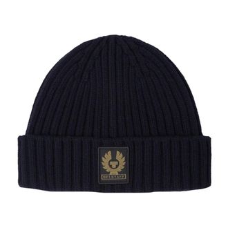 Belstaff Accessoires, Heren, Blauw, ONE Size, Beanies