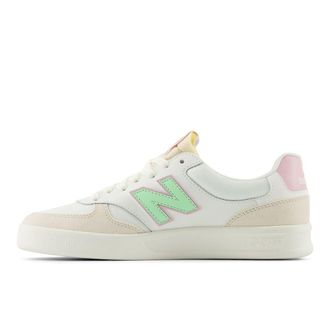 New Balance Mens CT300 V3 Sneaker, Linen/Sea Salt/Mid Century Pink, 8