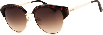 Kenneth Cole Reaction KC1398 52F Dark Havana/Brown Gradient