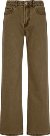 Ami Large Fit Jeans - Dames - Loose Fit Jeans - Bruin - W29 - Katoen - Jeans