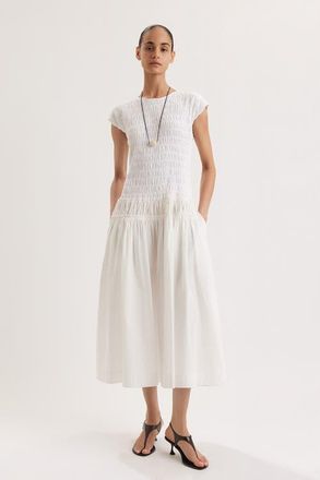 Merlette Meghna Dress in White at Nordstrom, Size Xx-Small