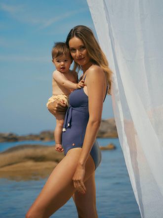 Cache Coeur Umstands-Badeanzug Manitoba CACHE COEUR blau