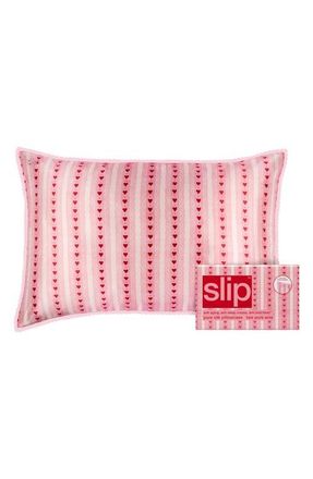 Slip Lace Pure Silk Queen Pillowcase in Sweetie at Nordstrom
