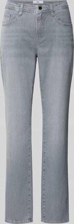 Brax Brax Flared Fit Jeans im 5-Pocket-Design Modell Carola in Hellgrau, Gr&ouml;&szlig;e 38K