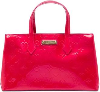 Louis Vuitton Pre-owned Wilshire PM - Dames - Vintage Handtas - Roze - ONE Size - Leer - Vintage