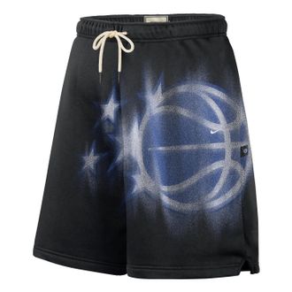 Nike Orlando Magic Standard Issue Fleece Shorts Black White IQ1528-010