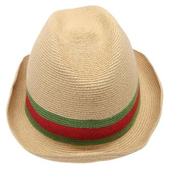 Gucci Pre-owned Hat - Dames - Pre-owned - Beige - Maat: ONE Size