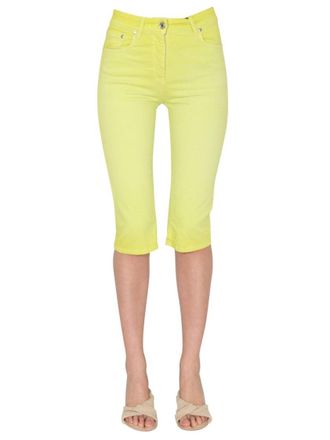 Msgm Mid-Length Slim Fit Jeans