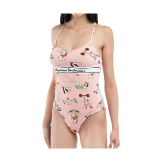 Moschino Pink Fantasy Bodysuit - - Tops - Donna - Rosa - S