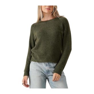 Selected Dames, Truien, Groen, Maat: XL Wol