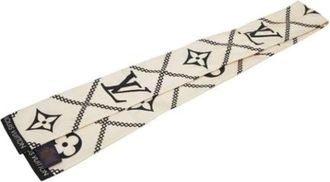 Louis Vuitton Pre-owned Monogram Scarf - - Pre-owned - Donna - Beige - ONE SIZE