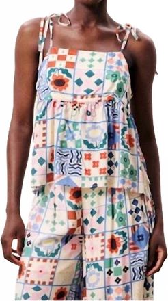 FRNCH Womens Azolla Top In Multicolor