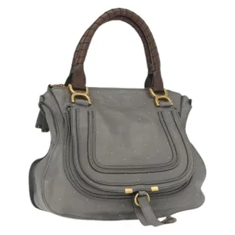 Chlo&eacute; Pre-owned Handbags, female, Gray, Size: ONE SIZE Pre-owned Hand Bag
